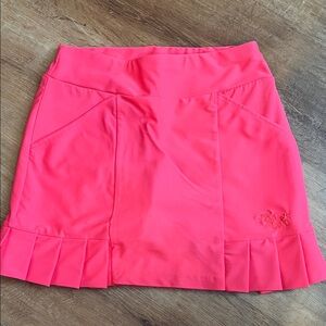 Tzu Tzu Bright Pink Mini Skort